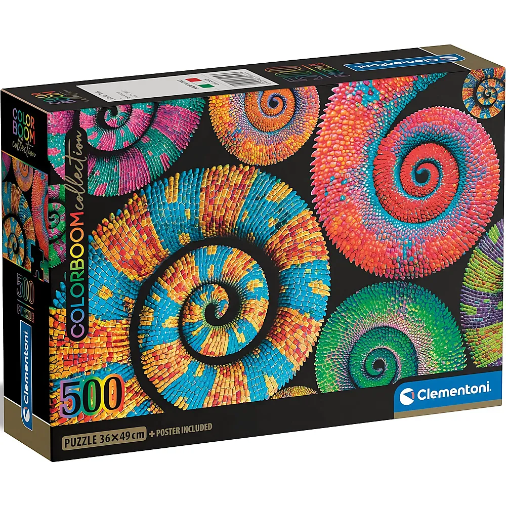 Clementoni Puzzle ColorBoom Curly Tails - 500 Teile