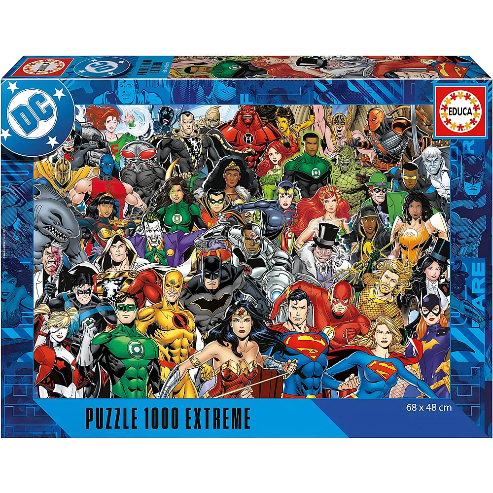 Educa Puzzle Justice League Extreme 1000Teile