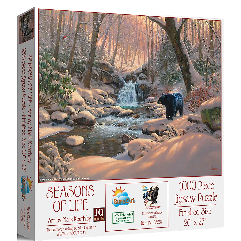 SunsOut Puzzle Mark Keathley Jahreszeiten des Lebens - 1000 Teile