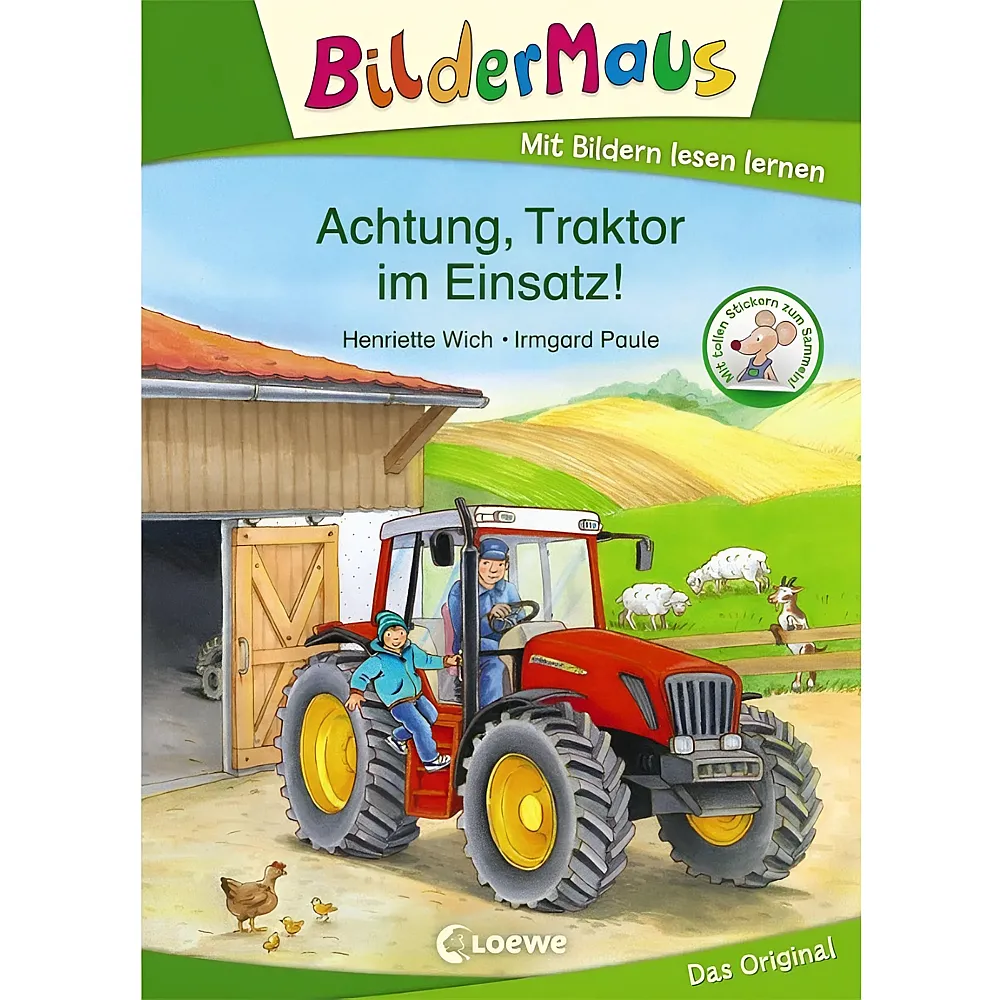 Loewe Bildermaus Achtung, Traktor im Einsatz