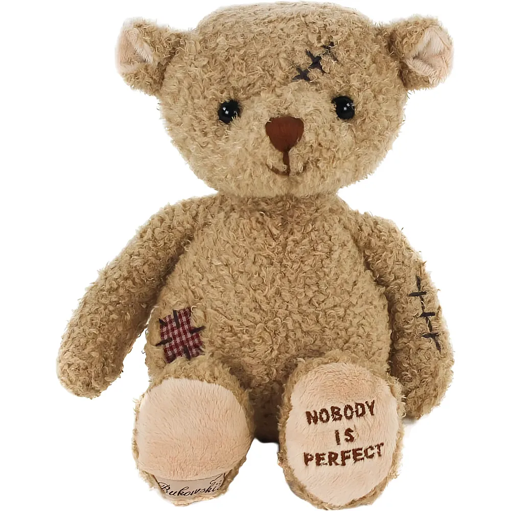 Teddys Rothenburg Teddyb�r Nobody is Perfect Braun - 25 cm