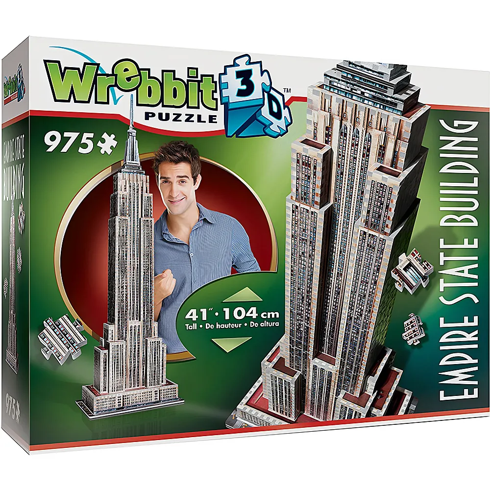 Wrebbit Puzzle The Classics Empire State Building 975Teile