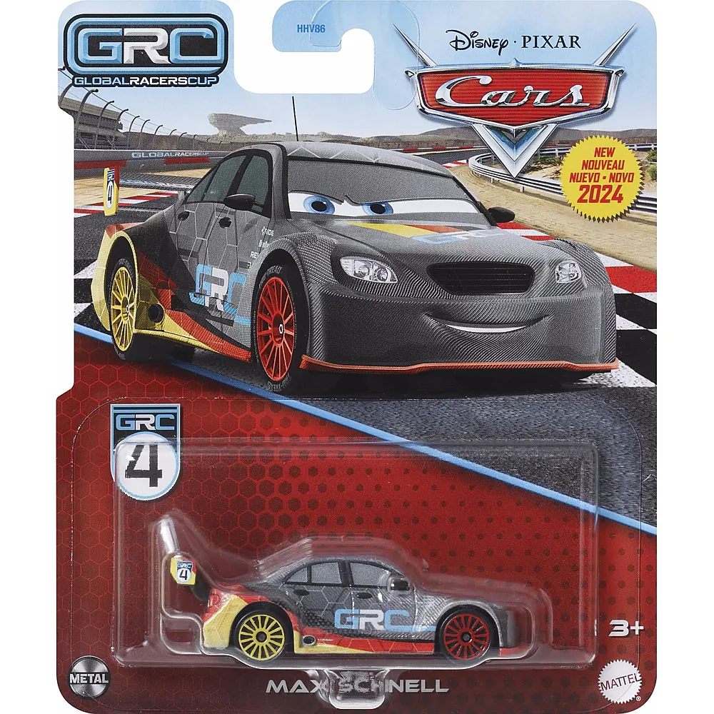 Mattel Disney Cars GRC Max Schnell - 1:55 - Autos
