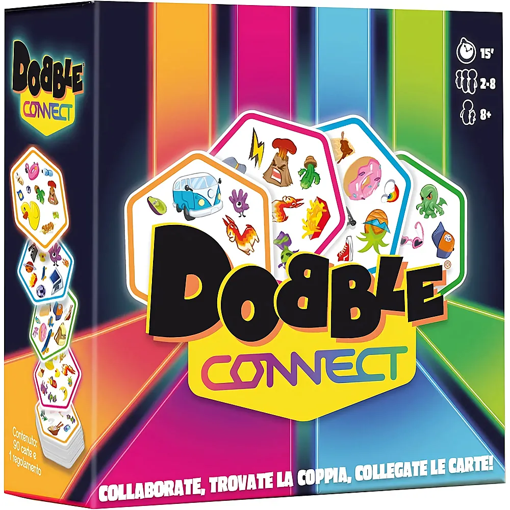 Zygomatic Dobble Dobble Connect - Italiano | Kartenspiele