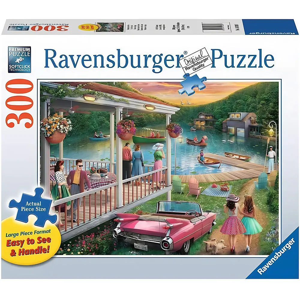 Ravensburger Puzzle Sommer am See - 300 Teile