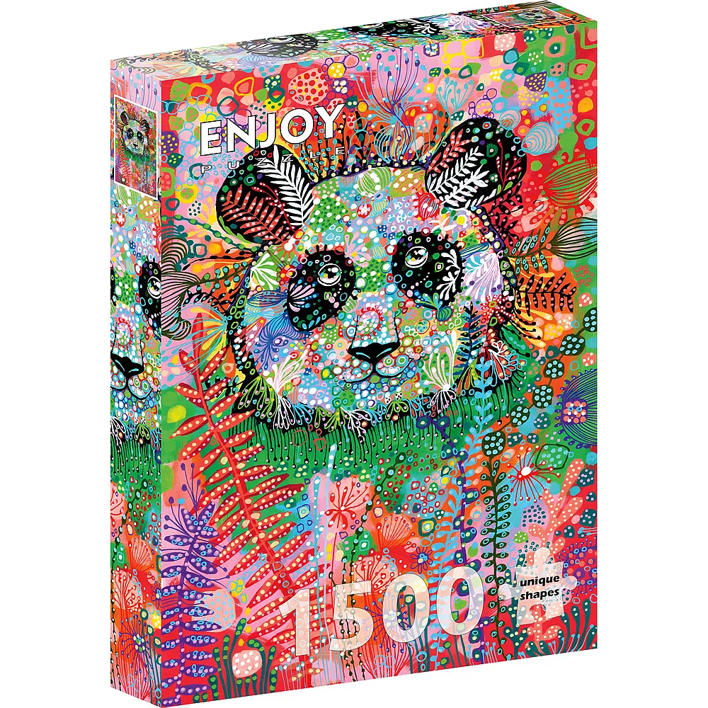 Enjoy Puzzle Enigmatic Panda - 1500 Teile