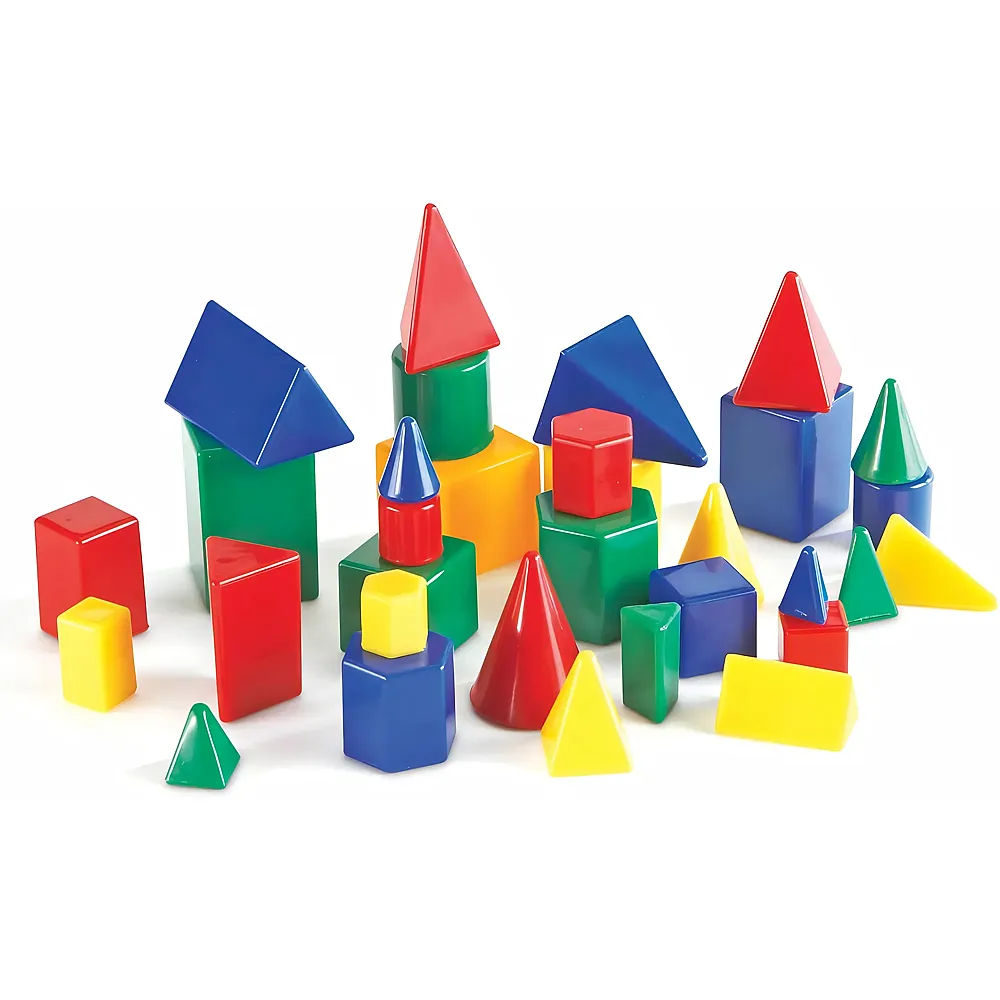 Learning Resources 3D Mini-Geoformen - 32 Teile