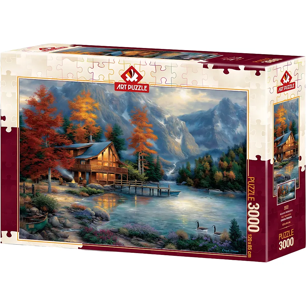 Art Puzzle Chuck Pinson Fall Reflection 3000Teile