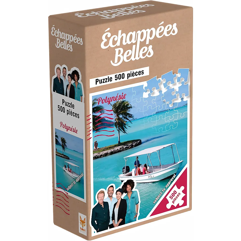 Topi Games PZ Echapees Belles Polynesie 500pcs