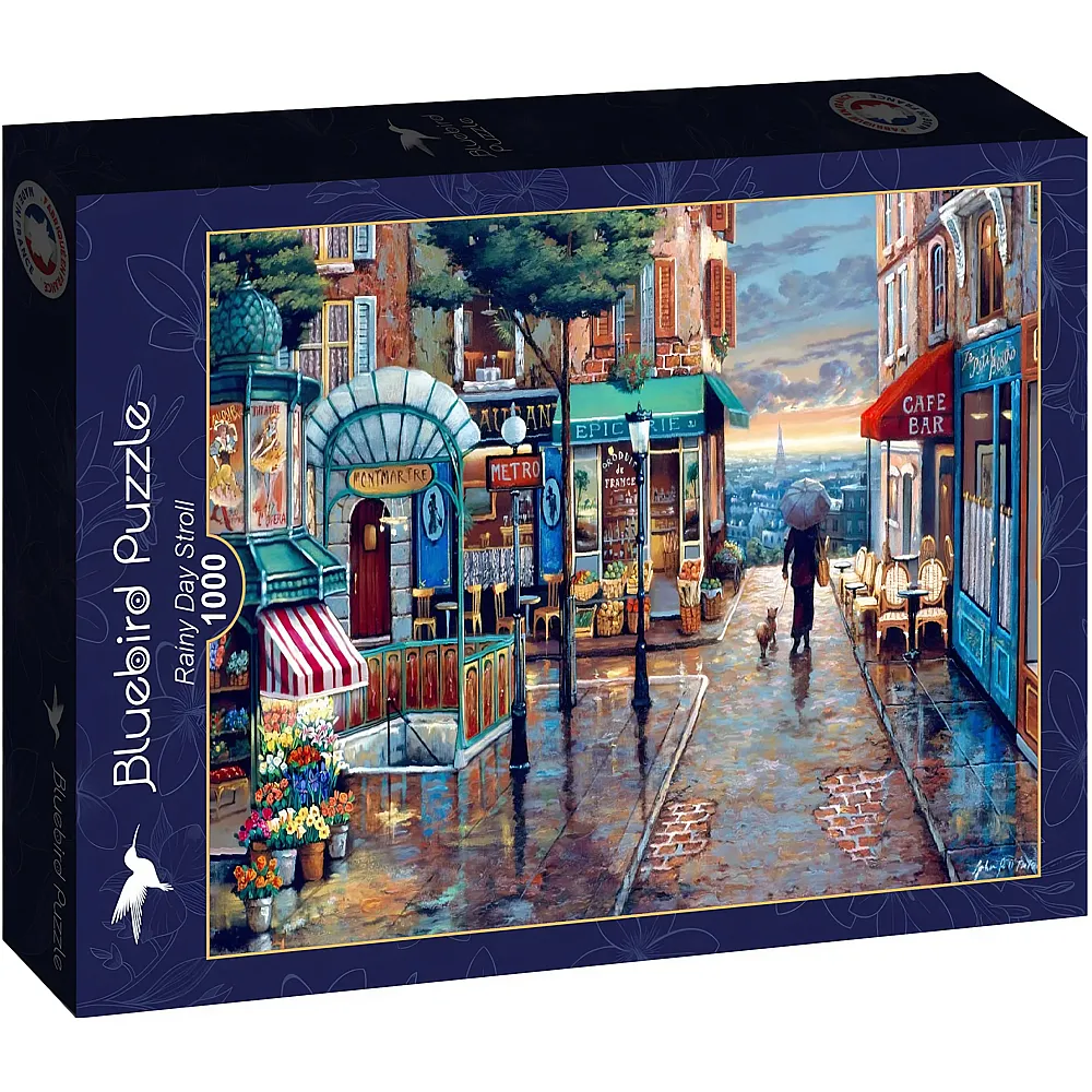 Bluebird Puzzle Rainy Day Stroll - 1000 Teile