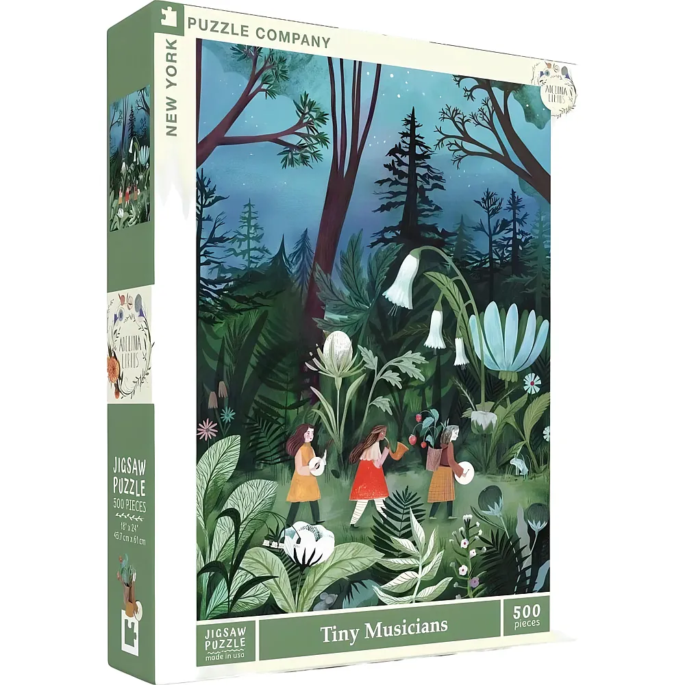 New York Puzzle Company Tiny Musicians 500Teile