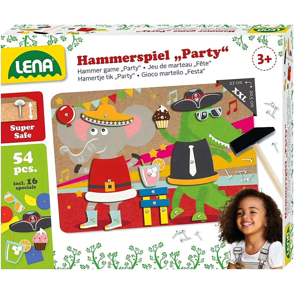 Lena Hammerspiel Party 54Teile