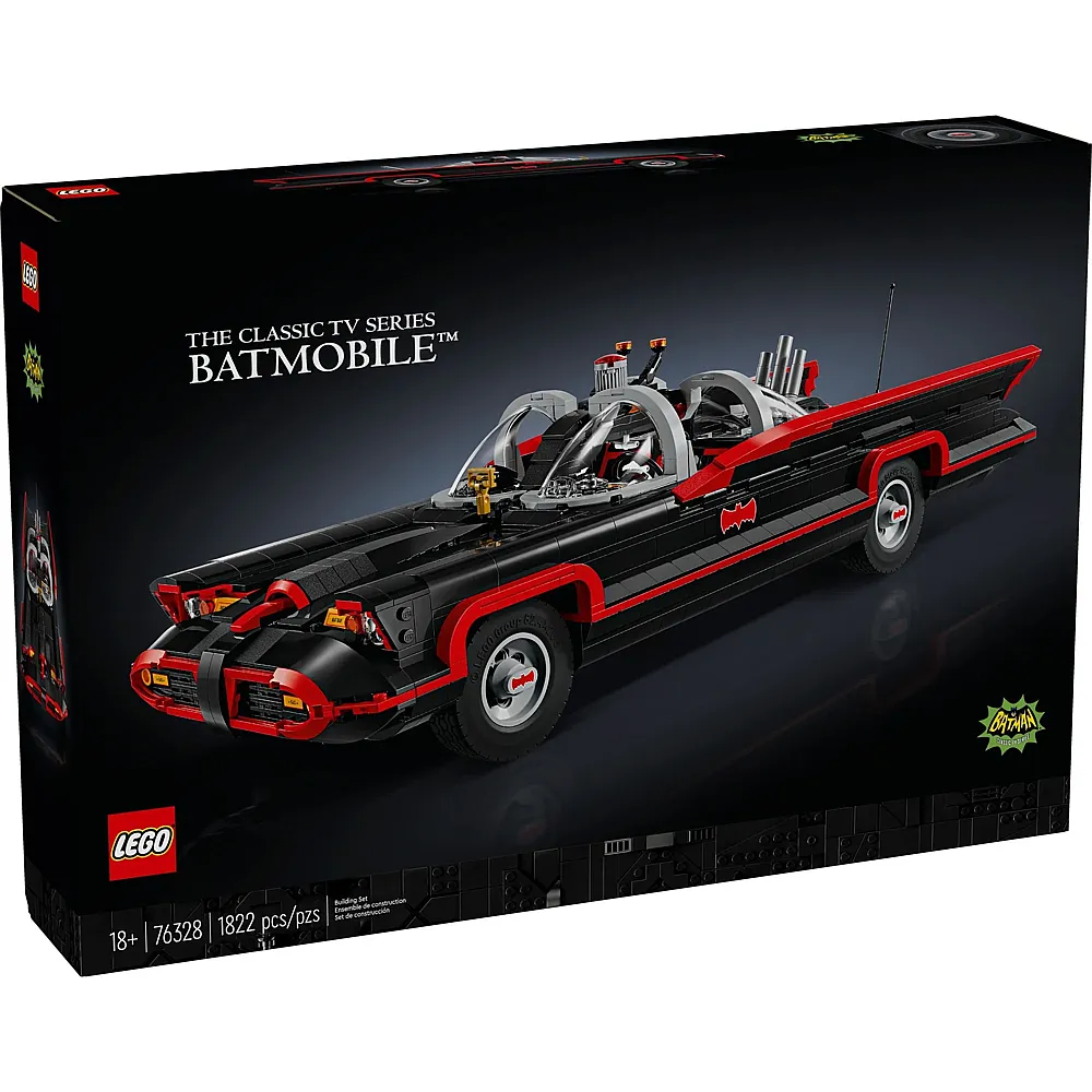LEGO Ideas Batman Batmobil aus der 60er-Jahre-Fernsehserie 76328