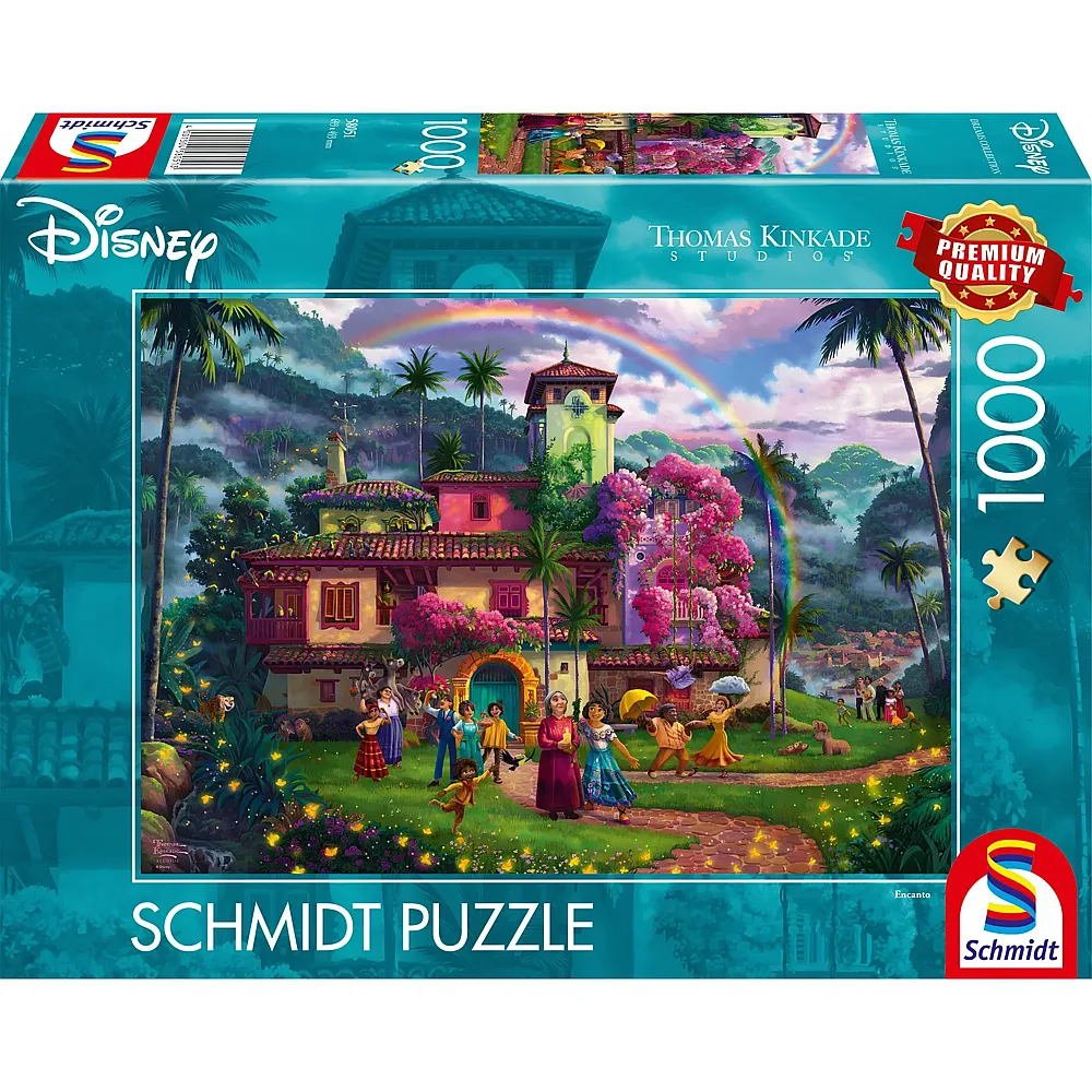 Schmidt Puzzle Thomas Kinkade Disney Encanto 1000Teile