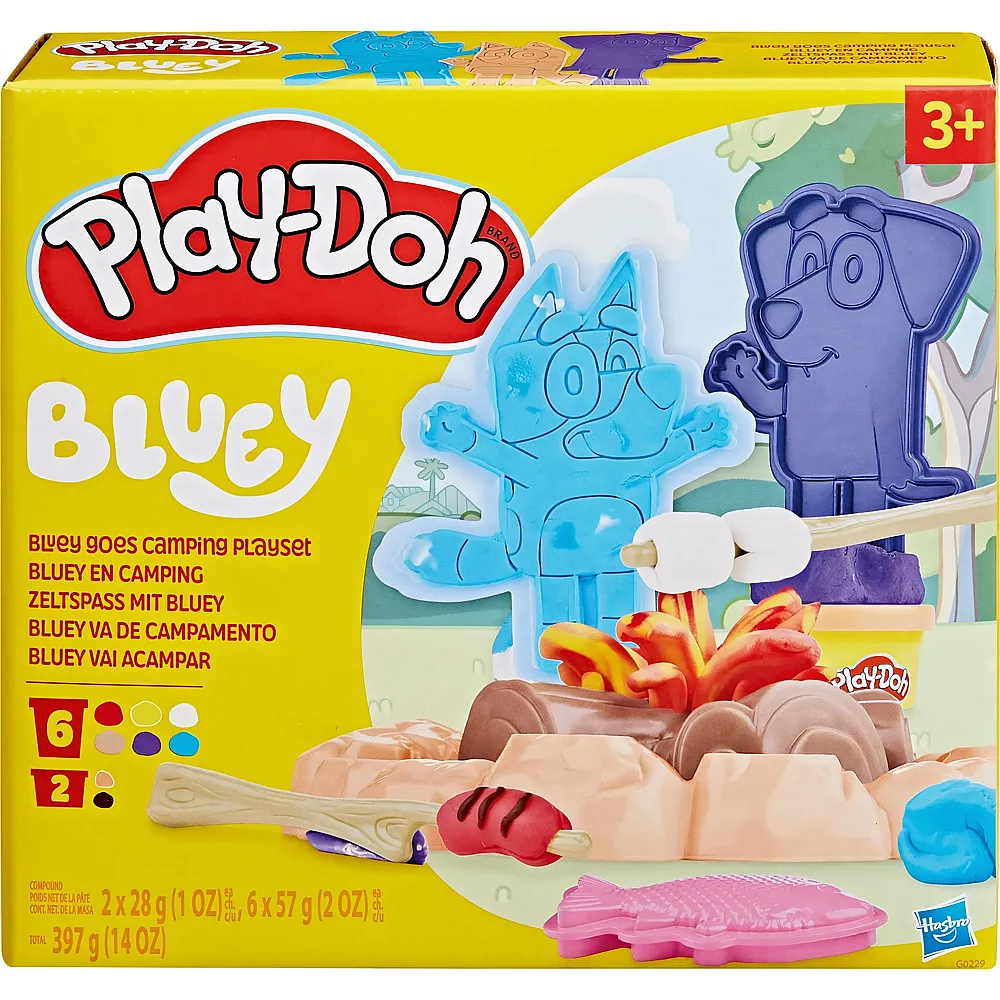 Play-Doh Zeltspass Mit Bluey