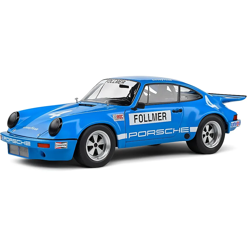 Solido 1:18 Porsche 911 IROC 4 1974 Blau