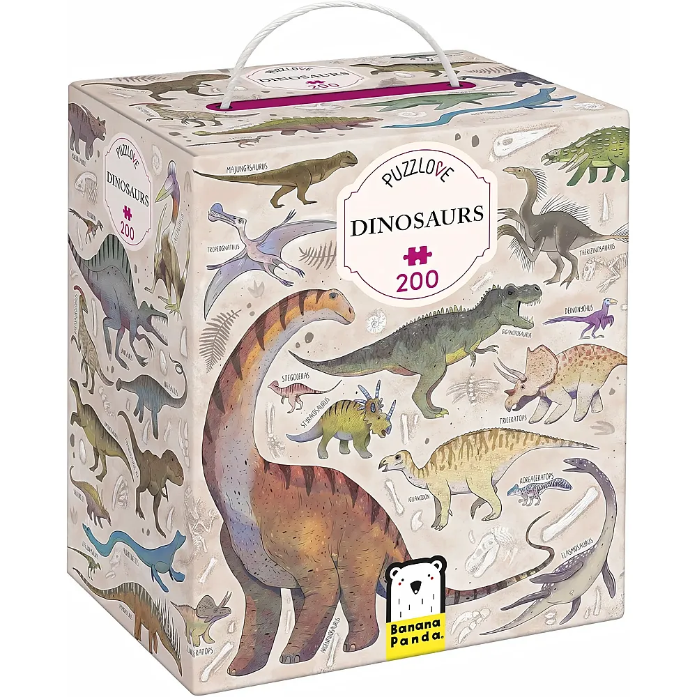 Banana Panda Puzzle Dinosaurier 200Teile