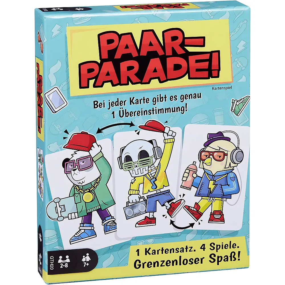 Mattel Games Paar-Parade Kartenspiel