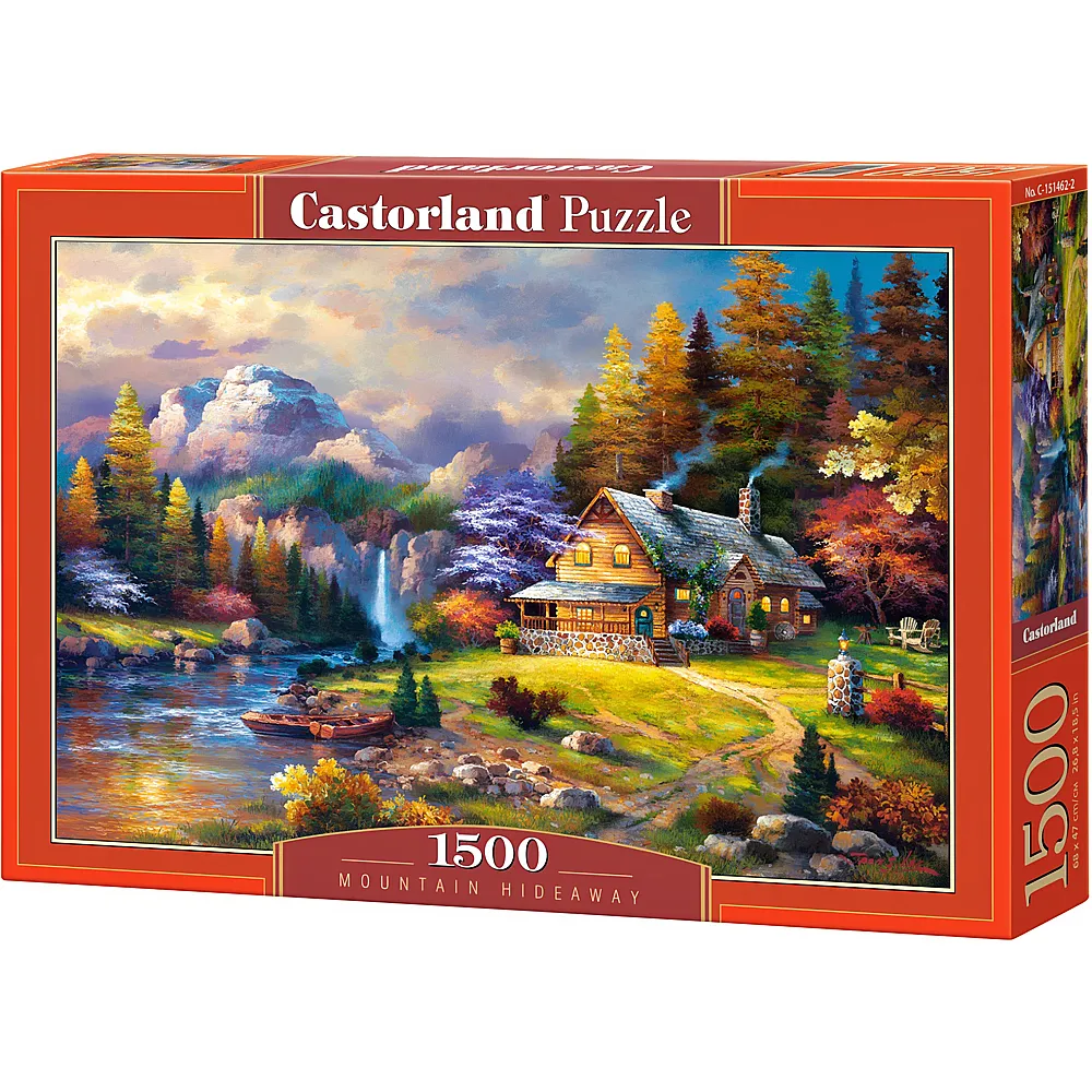Castorland Puzzle Cottage Mountain Hideaway - 1500 Teile
