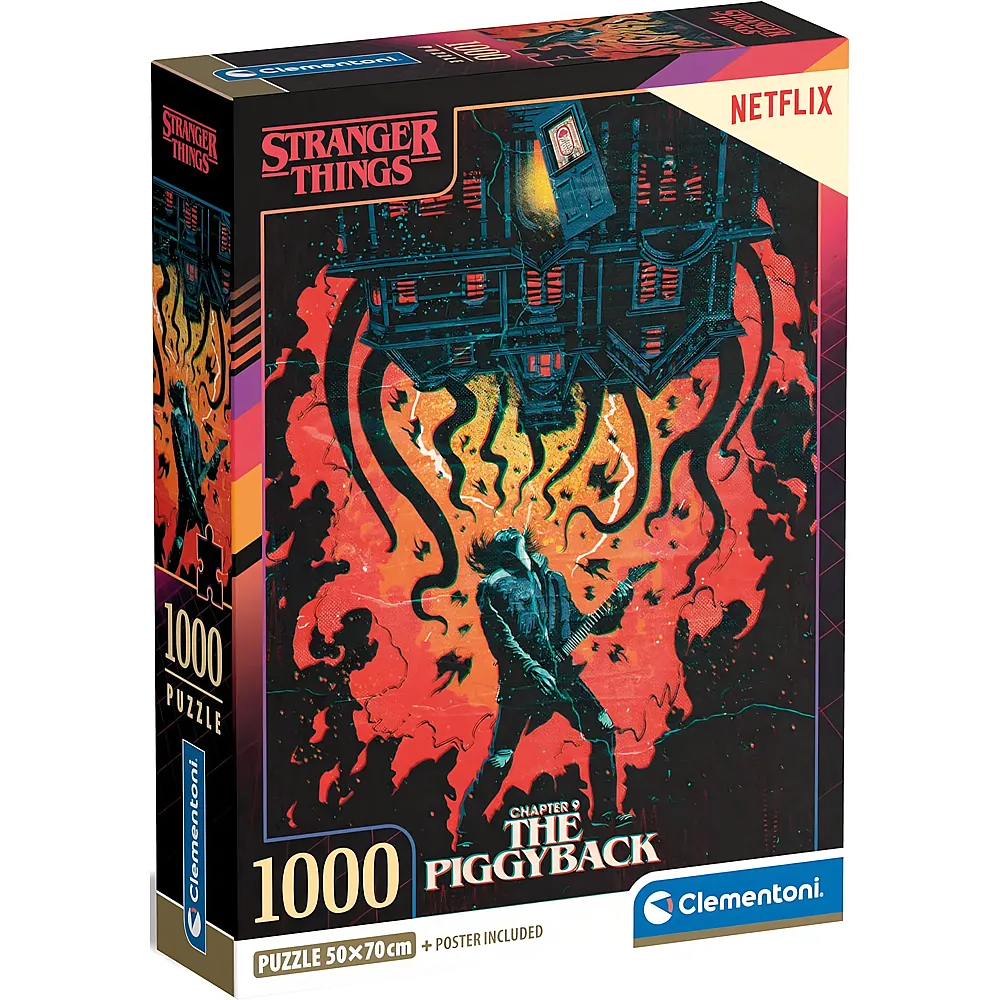 Clementoni Puzzle Stranger Things - 1000 Teile