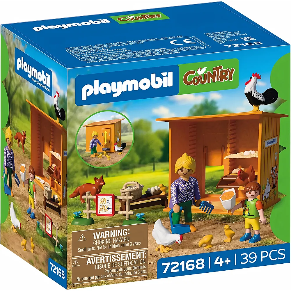 PLAYMOBIL Country H�hnerstall 72168