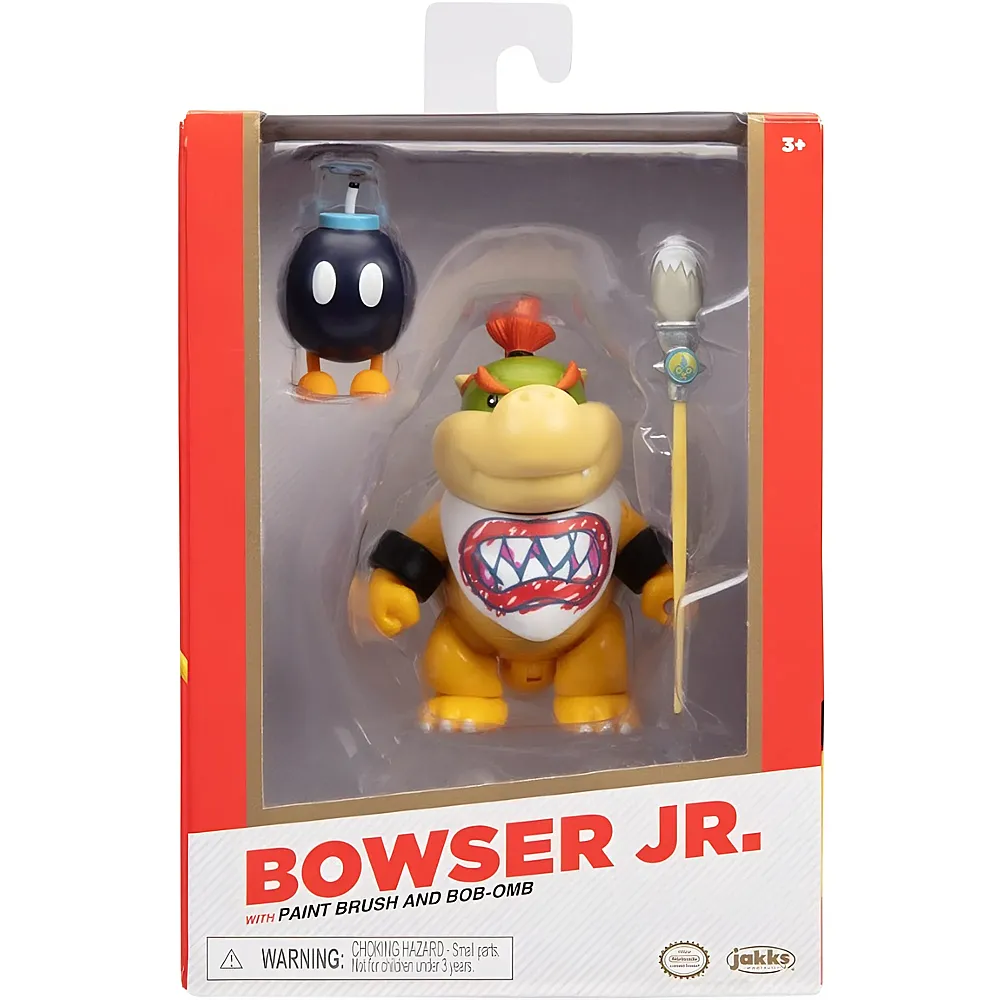 JAKKS Pacific Nintendo: Bowser Jr. - Figur 10 cm