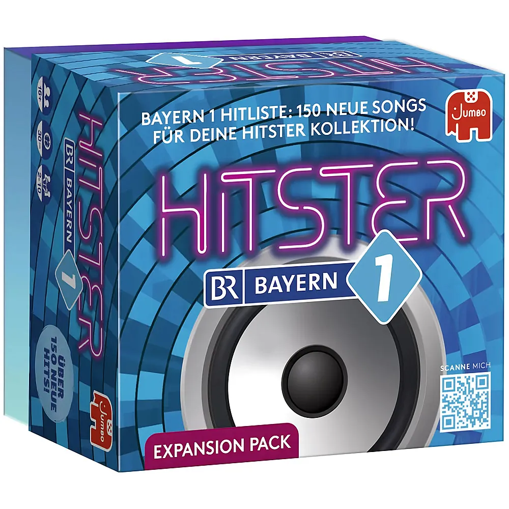 meinspielzeug - Jumbo Spiele Hitster Bayern 1 Erweiterung - Deutsch | Partyspiele