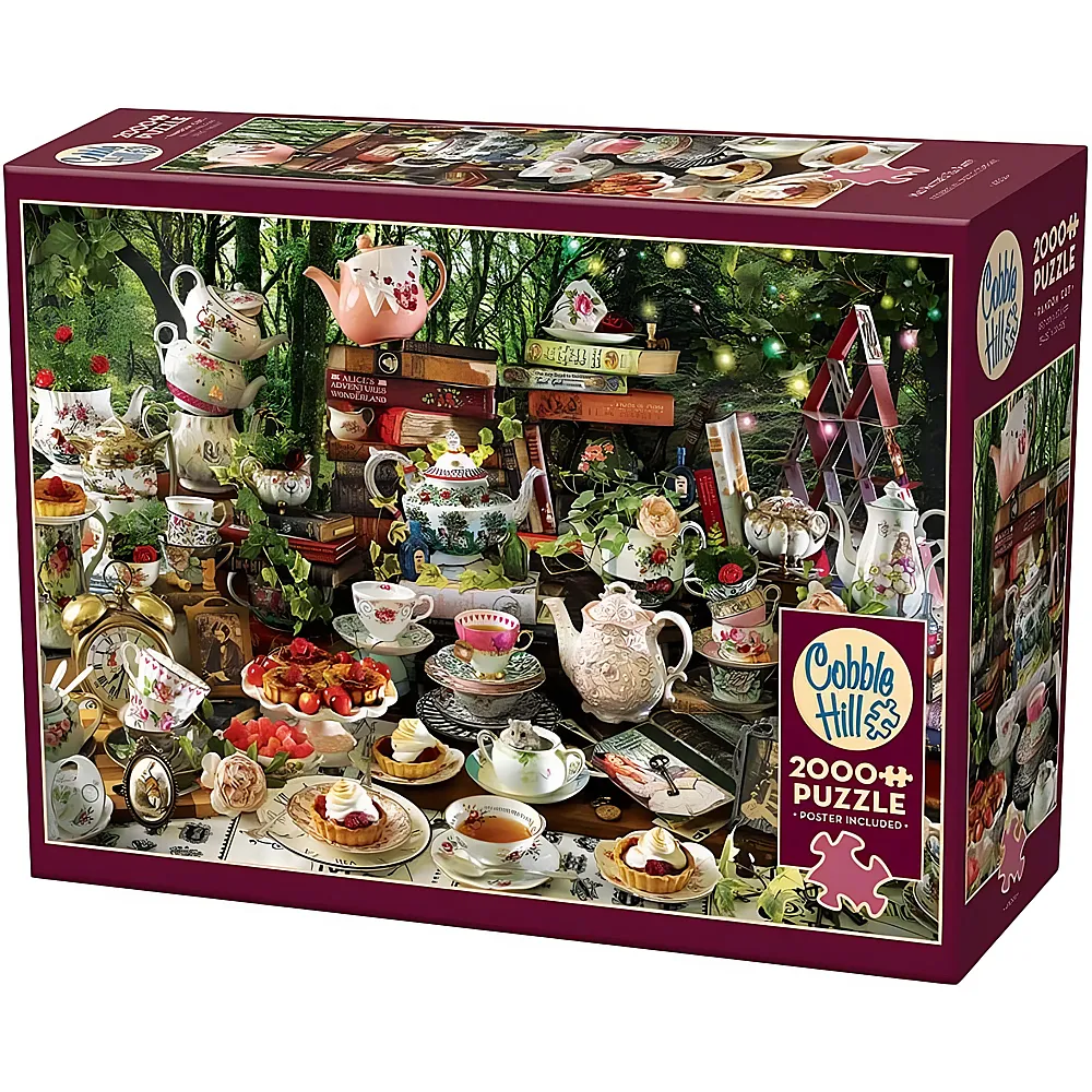 Cobble Hill Puzzle Mad Hatter's Tea Party - 2000 Teile