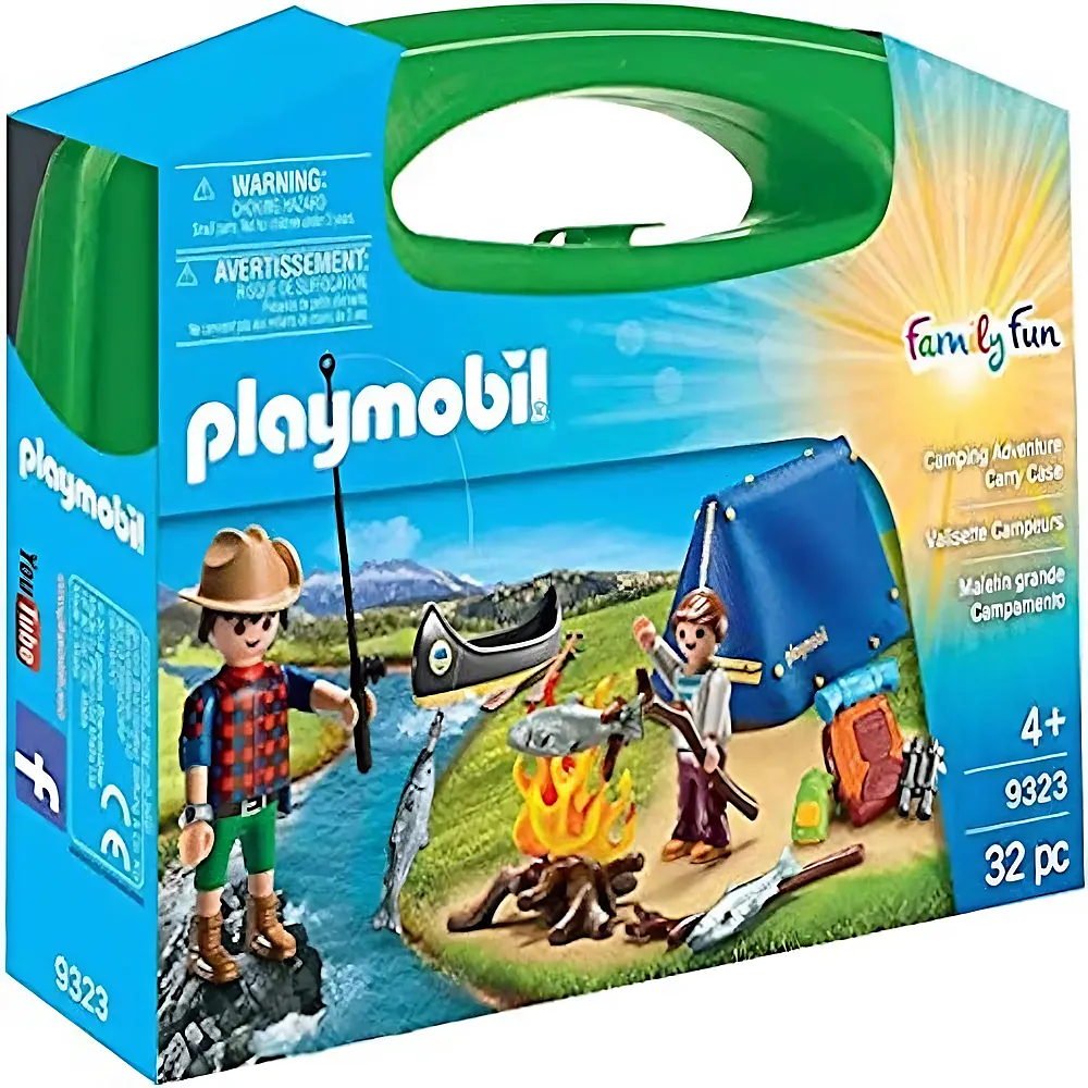 PLAYMOBIL FamilyFun Wohnmobilkoffer 9323