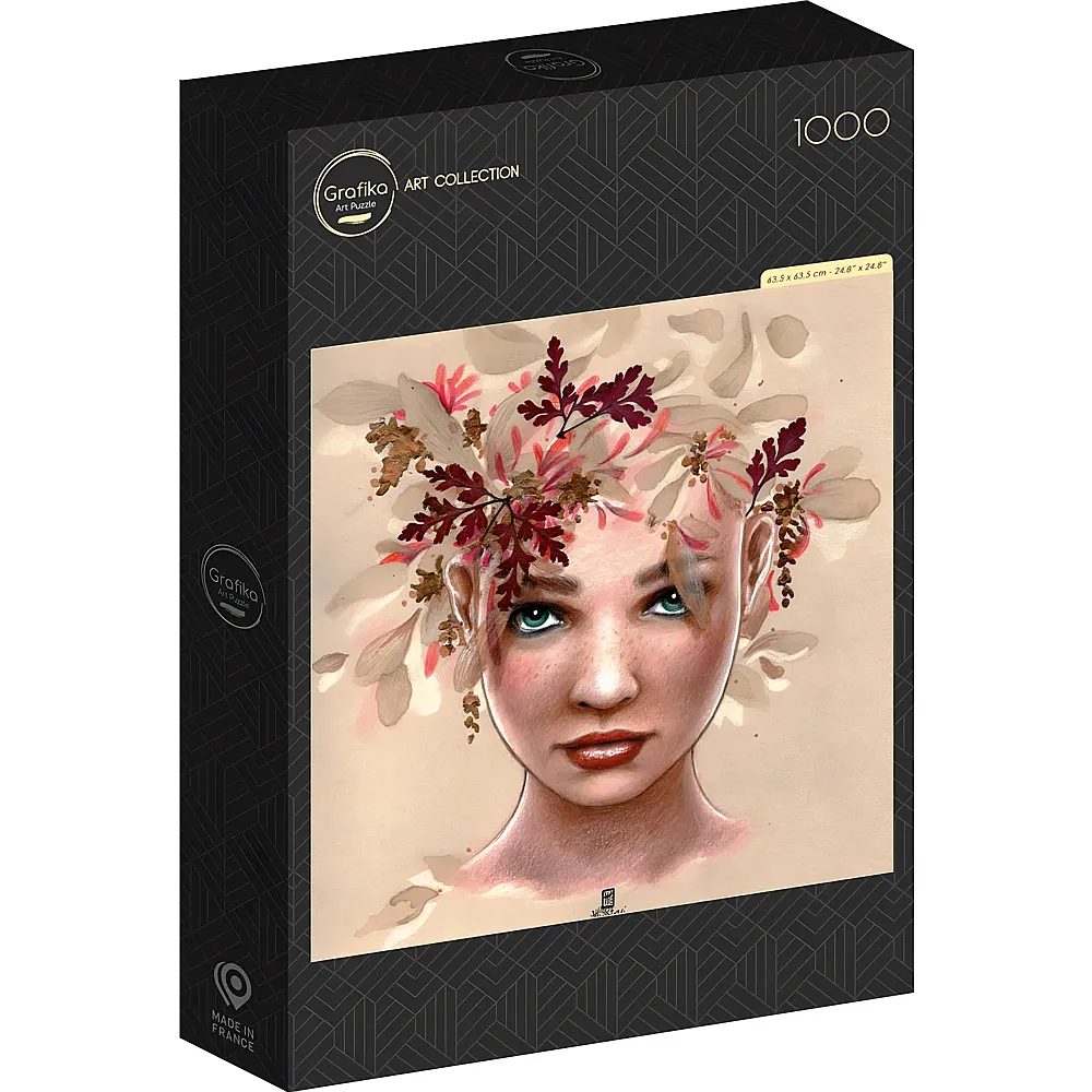 Grafika Puzzle Art Collection Misstigri - Emerald Gaze 1000Teile