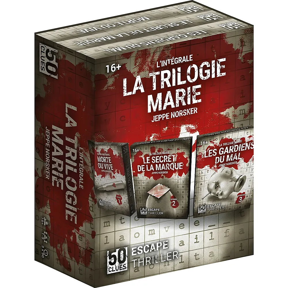 50 Clues: Trilogie Marie FR