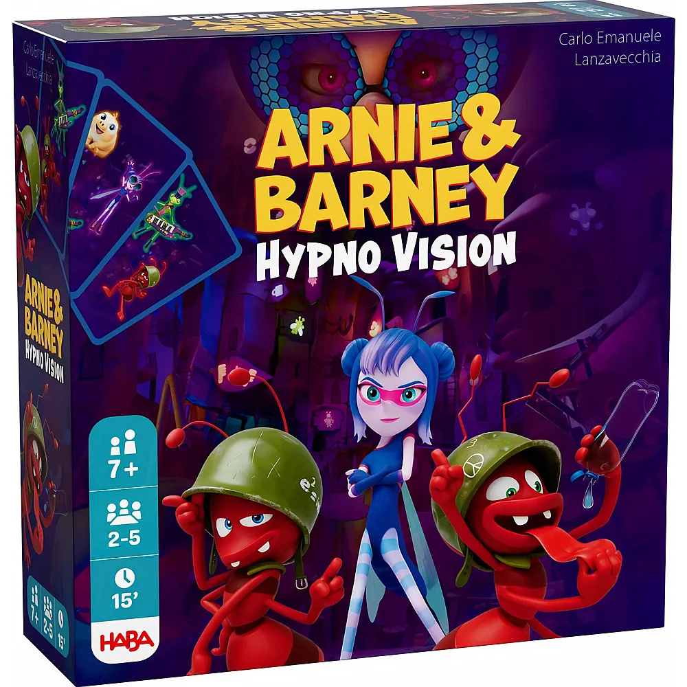 HABA Spiele Arnie & Barnie Hypno-Vision - Deutsch / Englisch