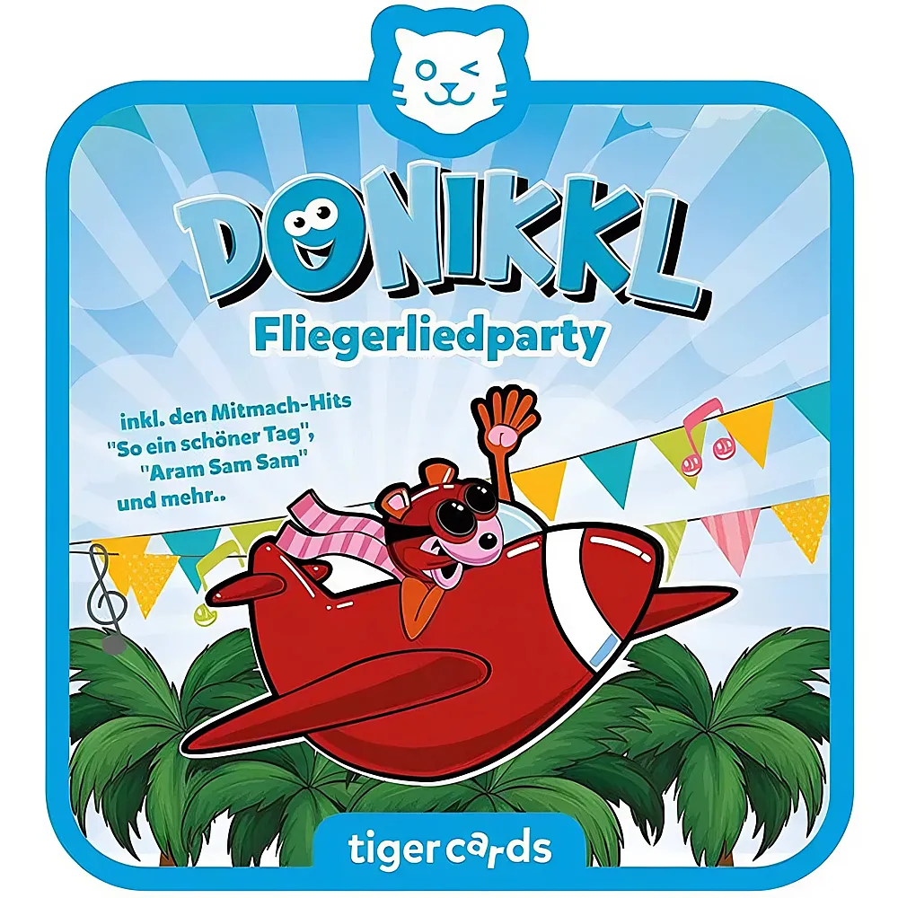 Tigermedia tigercard Donikkl Fliegerliedparty - Deutsch - H�rb�cher & H�rspiele