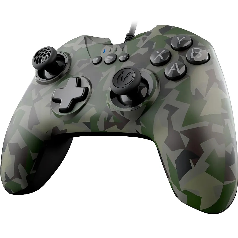 Nacon GC-100 Gaming Controller - forest camo PC
