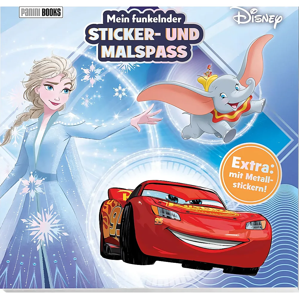 Panini Disney Frozen Mein funkelnder Sticker- und Malspass