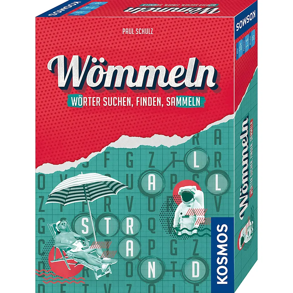 Kosmos Spiele W�mmeln, kurzweiliges Wort-Such-Spiel