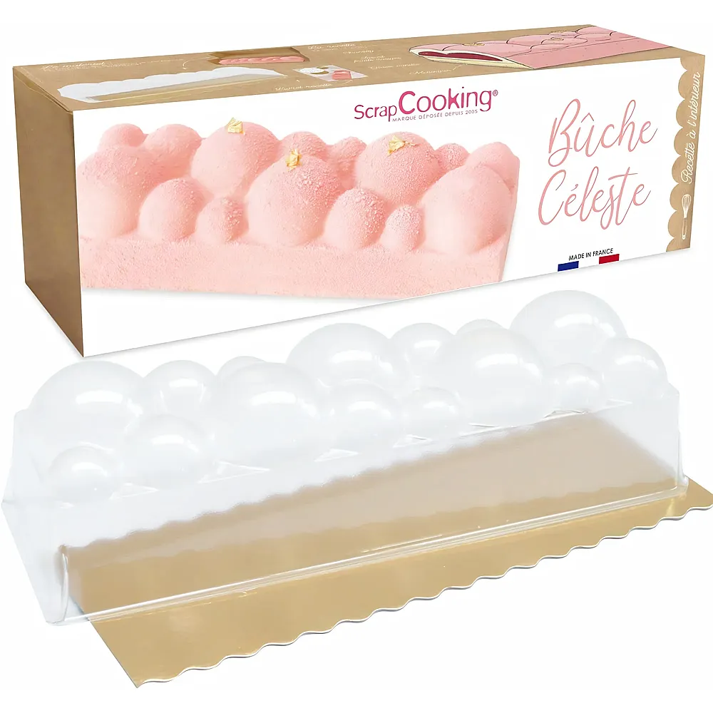 ScrapCooking Buche Celeste Form f�r Eisdessert