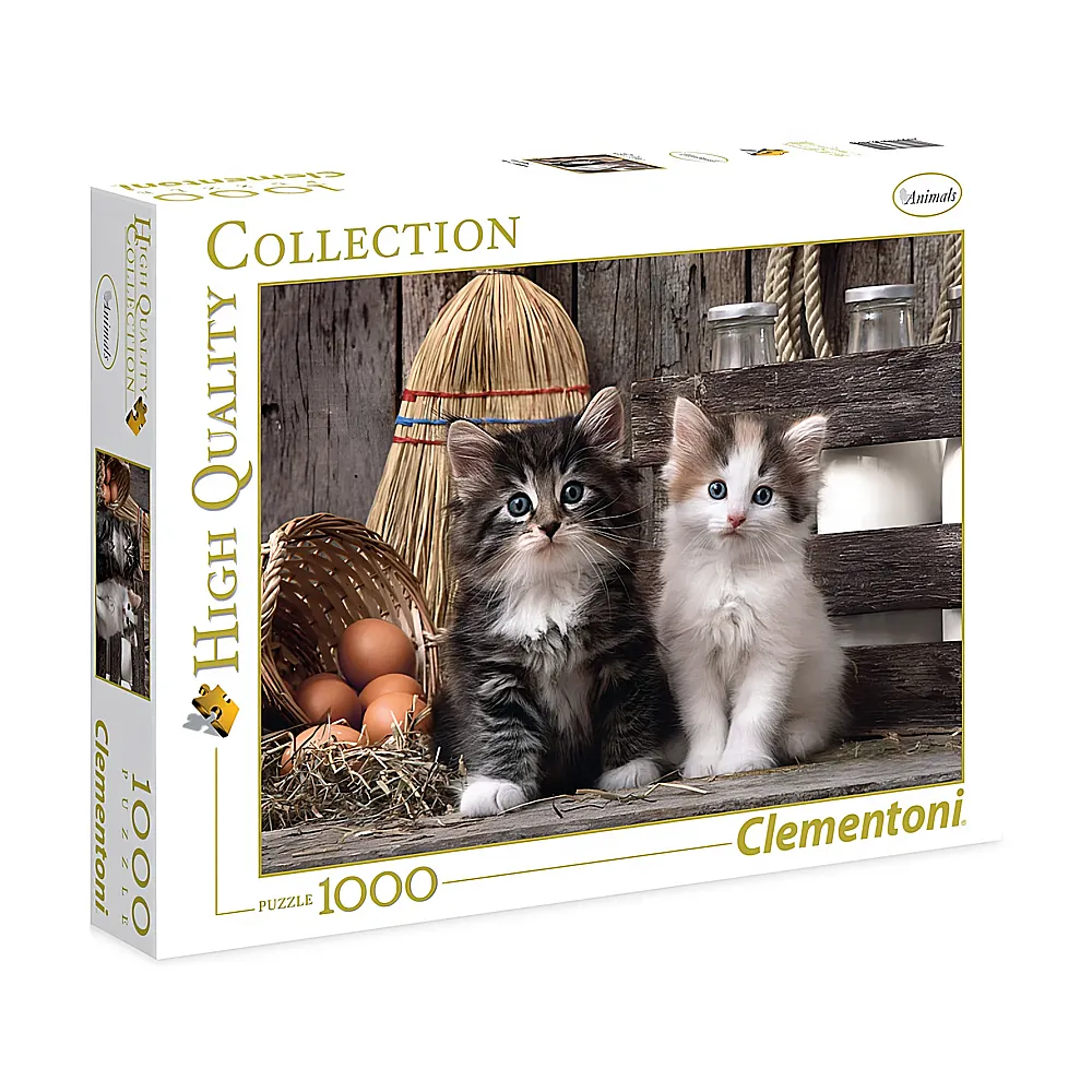 Clementoni Puzzle High Quality Collection Ktzchen 1000Teile
