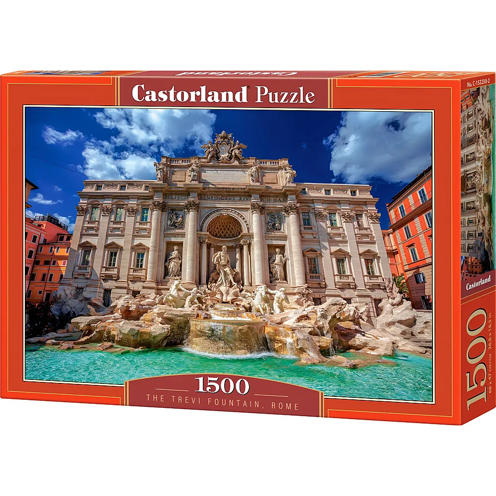 Castorland Puzzle Der Trevi-Brunnen - 1500 Teile