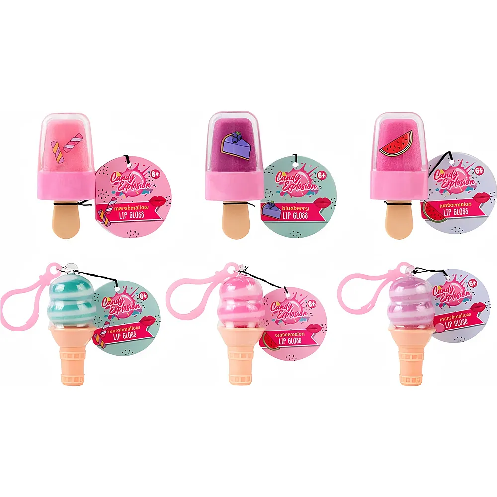 Sombo Lipgloss Eiscreme ass.
