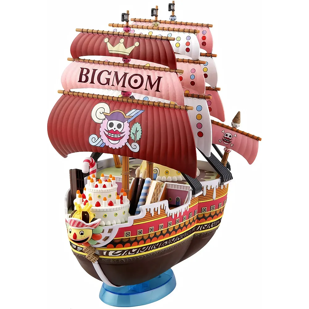 Bandai Hobby One Piece Grand Ship Collection Queen Mama Chanter Model Kit, Brown6