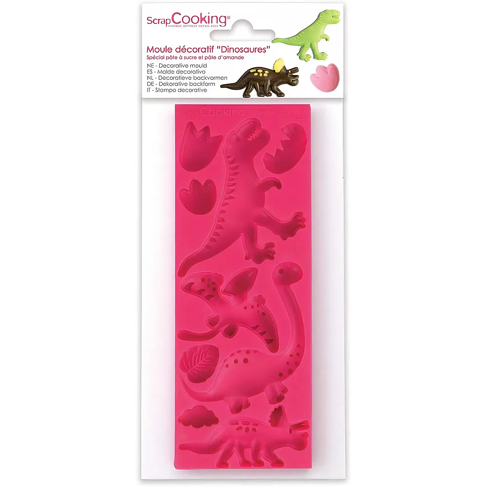 Scrapcooking Dekoform Dinosaurier