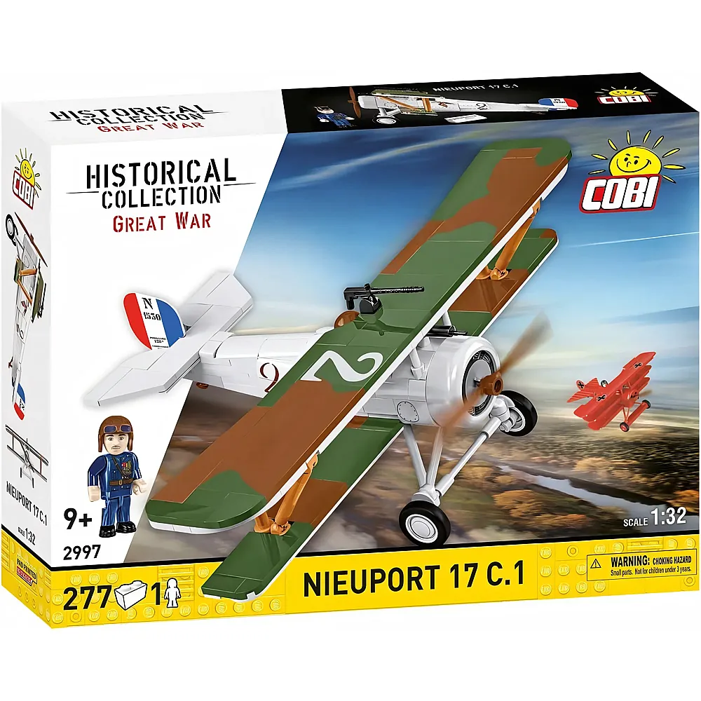 COBI Historical Collection Nieuport 17C.1 Franz�sische Hoheitszeichen 2997