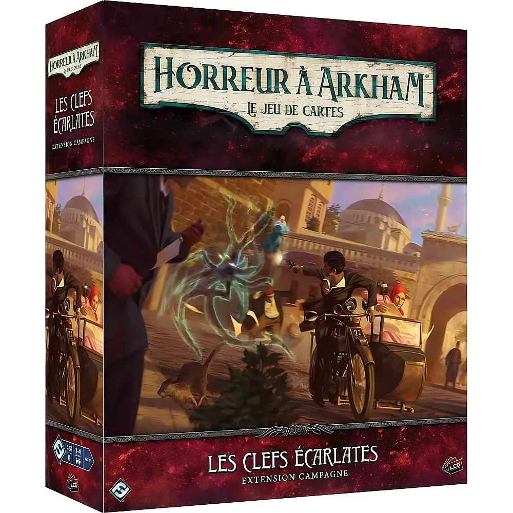 Fantasy Flight Games Horreur A Arkham Jce Les Clefs Ecarlates campagne FR