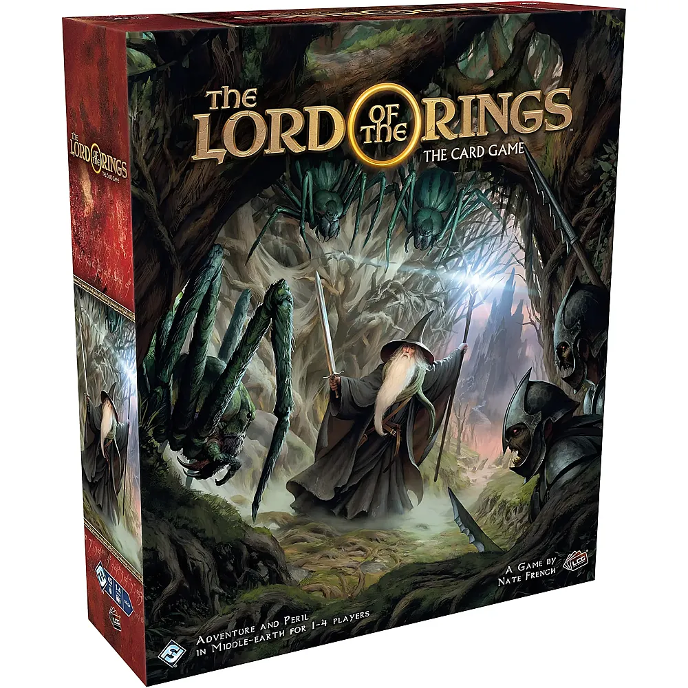 meinspielzeug - Fantasy Flight Games Lord of the Rings LCG: Revised Core Set, Card Game - English Der Herr der Ringe | Kennerspiele