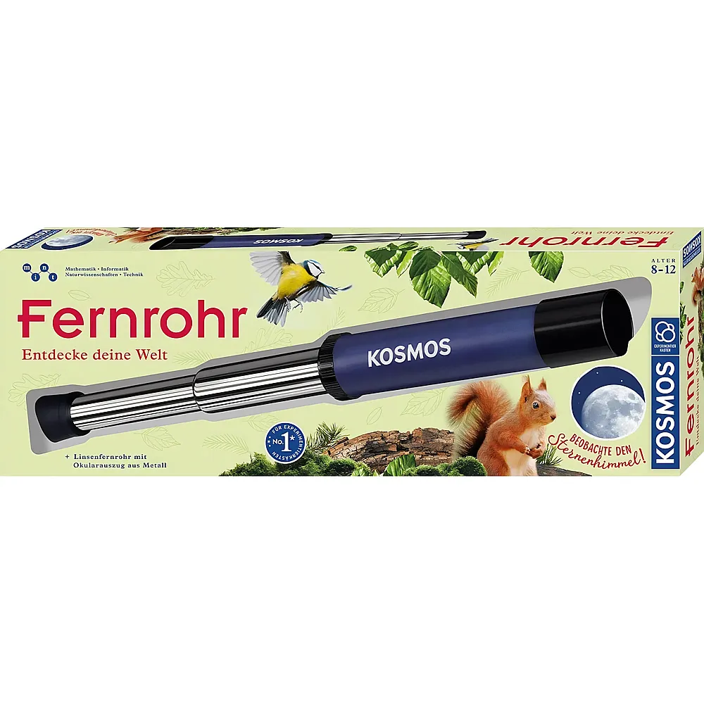 Kosmos Linsen-Fernrohr mit 12facher Vergr�sserung