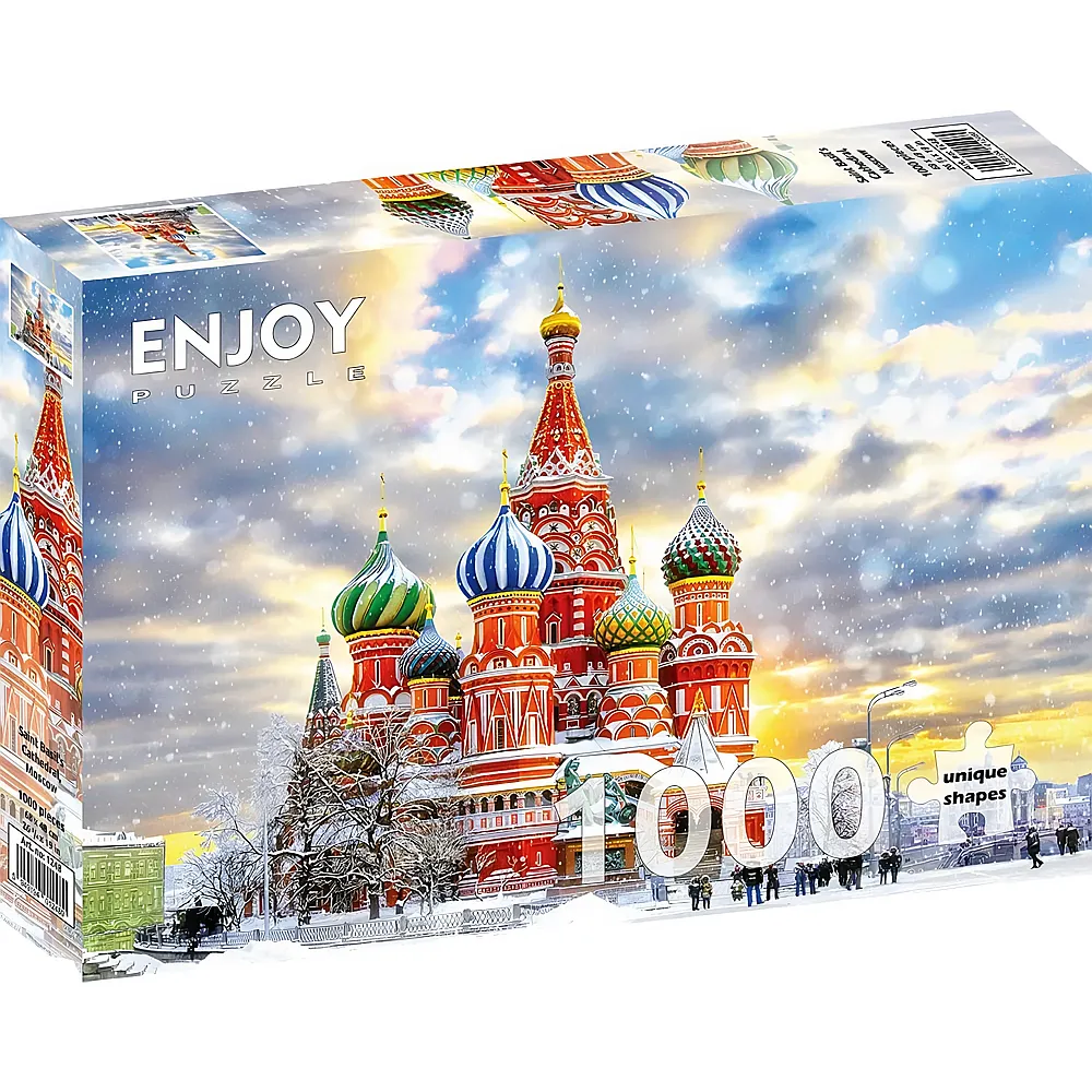 Enjoy Puzzle Saint Basil's Cathedral, Moscow - 1000 Teile