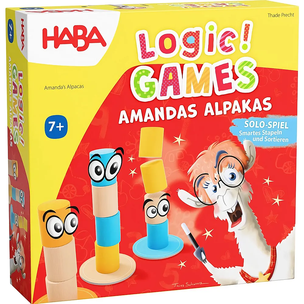 HABA Logic GAMES Amandas Alpakas