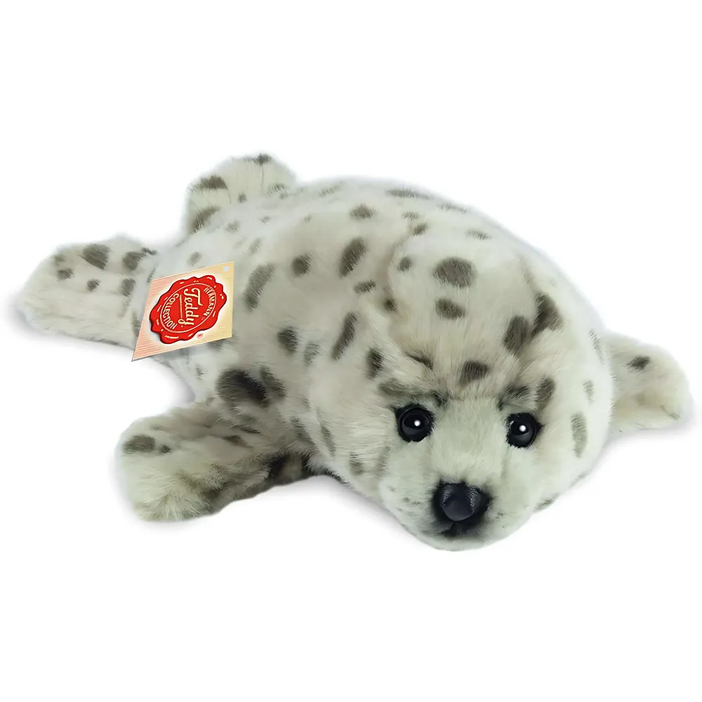 Teddy-Hermann Robbe Grau - 32 cm - Meerestiere Pl�sch