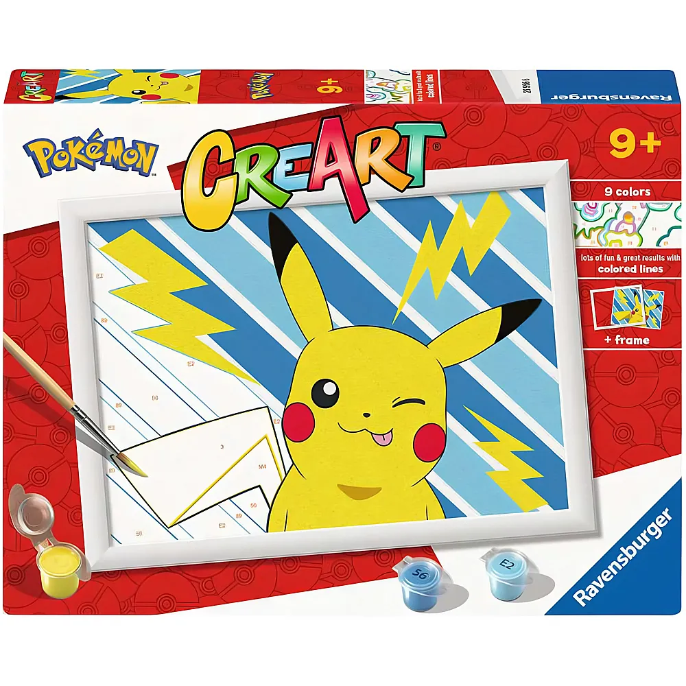 Ravensburger CreArt Pok�mon Cheeky Pikachu
